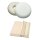 Behrend Latex pillows, removable terry cover, white, various. shapes