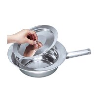 Ratiomed bedpan standard, flathandle, stainless steel,...