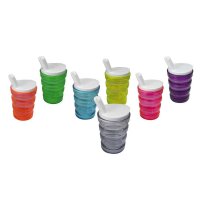 Behrend drinking cup, unbreakable, leakproof, grooves,...
