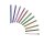 Euronda Monoart Saliva Ejector, loose cap, 12.5 cm, 100 St., colors