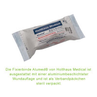 Holthaus Medical Alumed® field dressing with compress, sterile, sizes
