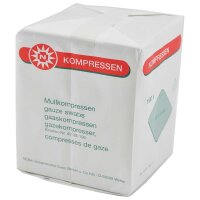 Noba gauze compress, 8-fold, non-sterile, EN14079Typ17,...