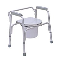 Behrend toilet support frame, height adjustable, bucket,...