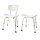 Behrend rectangular shower seat, height 34-44cm, with/without backrest