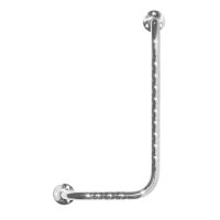 Behrend Safety support handle, stainless steel, textured, right / left
