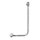 Behrend Safety support handle, stainless steel, textured, right / left