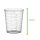 Med Comfort disposable medicine cups, 30ml, 80pcs, colors