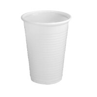 Ampri rinse beakers, polystyrene, rounded, white 200ml...
