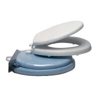 Behrend toilet seat, soft, glasses/lid upholstered, max...