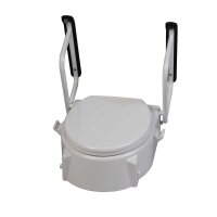 Behrend toilet seat height, armrests, height adjustable...
