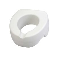 Behrend raised toilet seat, soft, with/without cover, 11 cm