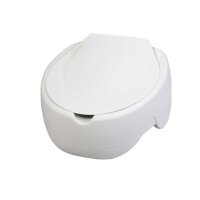 Behrend raised toilet seat, soft, with/without cover, 11 cm