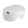 Behrend raised toilet seat, soft, with/without cover, 11 cm
