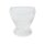 Behrend eye tub, anatomical, glass/plastic