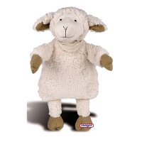 Sänger Plushie with 0.8 L hot water bottle, with zipper