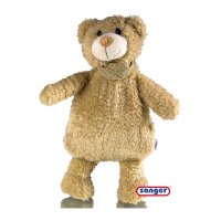 Sänger Plushie with 0.8 L hot water bottle, with zipper