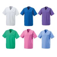 Exner Slip Tunic, V-Neck, Chest / Side Pockets,...