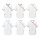 Exner Tunic, White, Asia-Style, Pockets, Coloured Piping, size/Colours