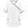 Exner Tunic, White, Asia-Style, Pockets, Coloured Piping, size/Colours