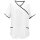Exner Tunic, White, Asia-Style, Pockets, Coloured Piping, size/Colours