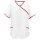 Exner Tunic, White, Asia-Style, Pockets, Coloured Piping, size/Colours