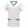 Exner Tunic, 2 Pockets, 175g, White, Coloured Border, XS-5XL