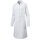 Exner Ladies Coat, Long Sleeve, Stand-Up Collar, Slit, White, size