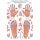 Erler Zimmer Anat. Chart "Reflexzones Hand and Foot", Different Sizes
